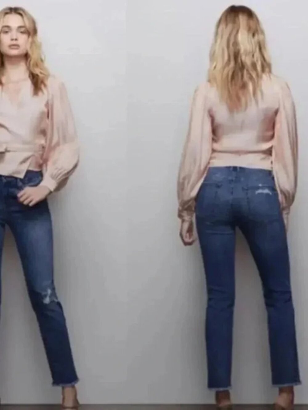 Good American Good Straight Leg Jeans Size 2/26